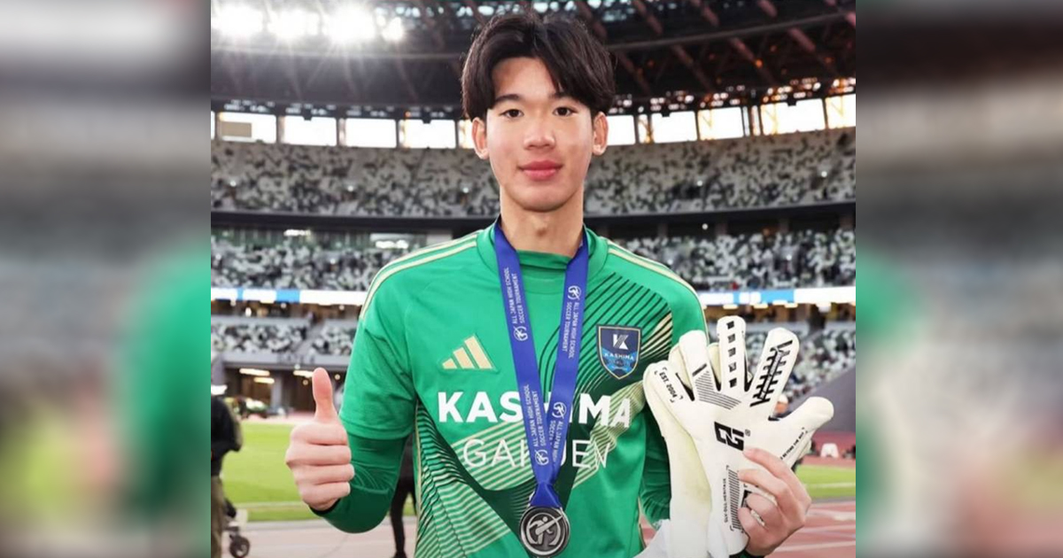 “ภูมิรพี” มีชื่อติดทีมฟุตบอลนักเรียนมัธยมปลายแห่งชาติญี่ปุ่น U17